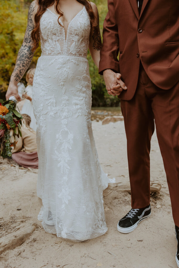 Kaitlyn and Sam | Zion National Park, Temple of Sinawava Wedding | Southern Utah Wedding and Elopement Photographer, Emily Dawn Photo