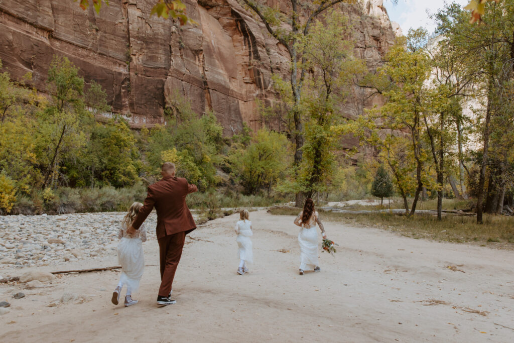 Kaitlyn and Sam | Zion National Park, Temple of Sinawava Wedding | Southern Utah Wedding and Elopement Photographer, Emily Dawn Photo