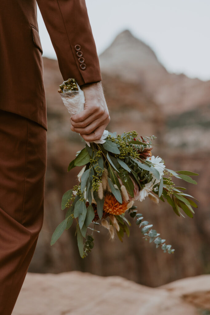 Kaitlyn and Sam | Zion National Park, Temple of Sinawava Wedding | Southern Utah Wedding and Elopement Photographer, Emily Dawn Photo