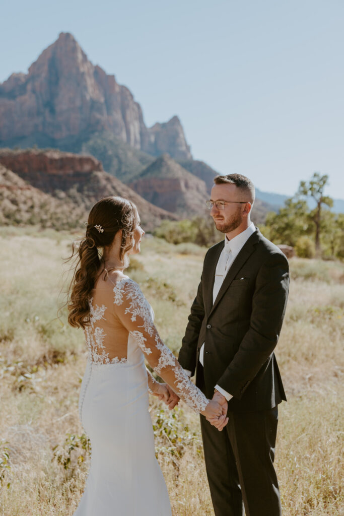 Lori and Levi | Zion National Park Engagements - Southern Utah Wedding and Elopement Photographer, Emily Dawn Photo