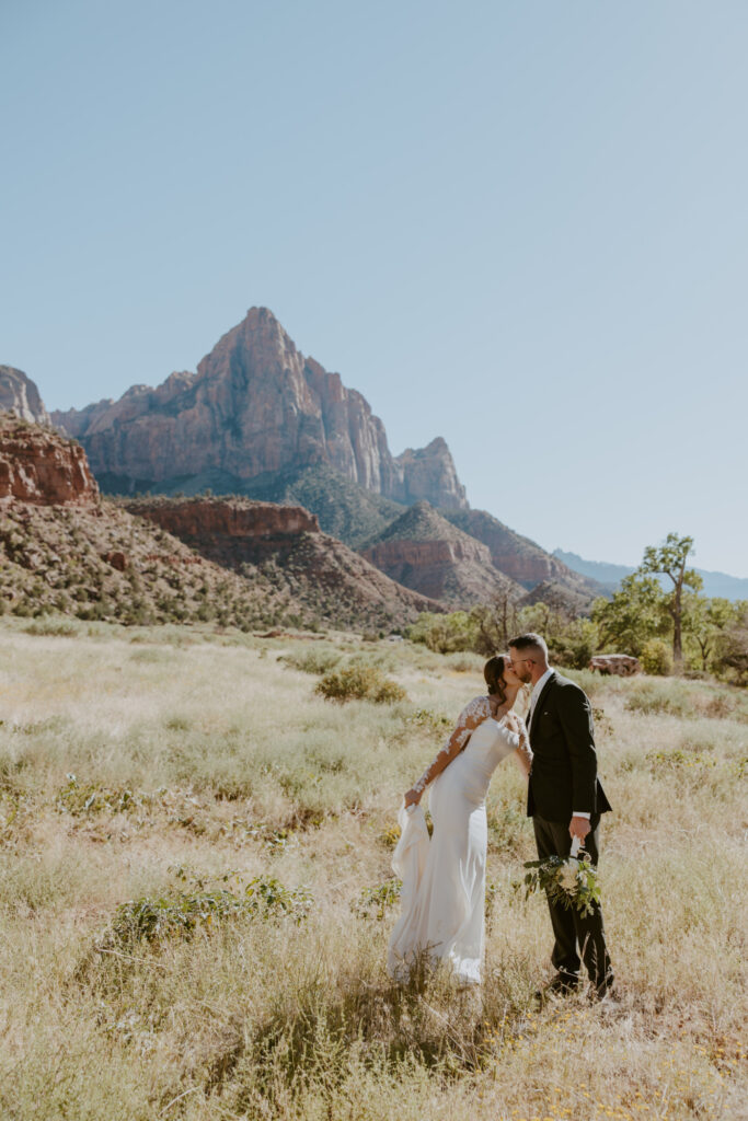 Lori and Levi | Zion National Park Engagements - Southern Utah Wedding and Elopement Photographer, Emily Dawn Photo