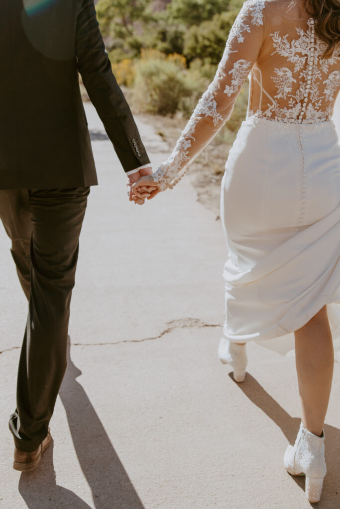 Lori and Levi | Zion National Park Engagements - Southern Utah Wedding and Elopement Photographer, Emily Dawn Photo