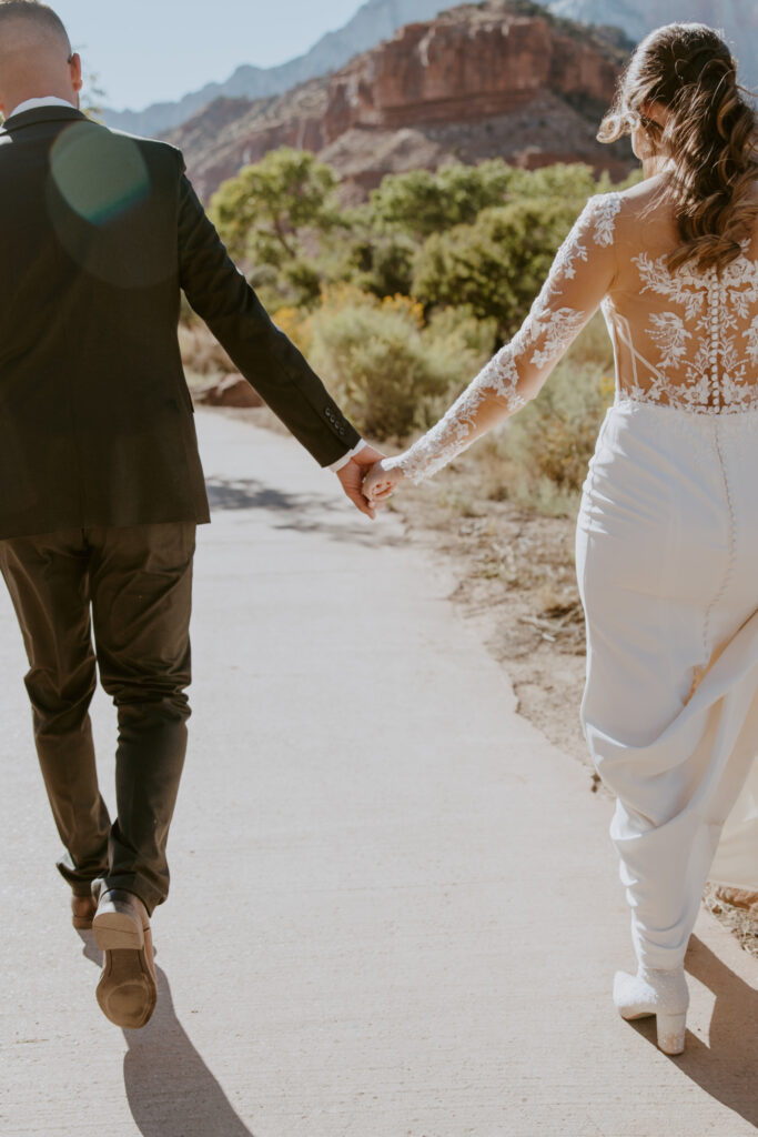 Lori and Levi | Zion National Park Engagements - Southern Utah Wedding and Elopement Photographer, Emily Dawn Photo