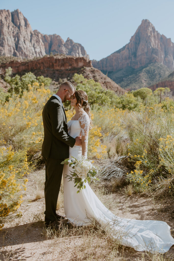 Lori and Levi | Zion National Park Engagements - Southern Utah Wedding and Elopement Photographer, Emily Dawn Photo