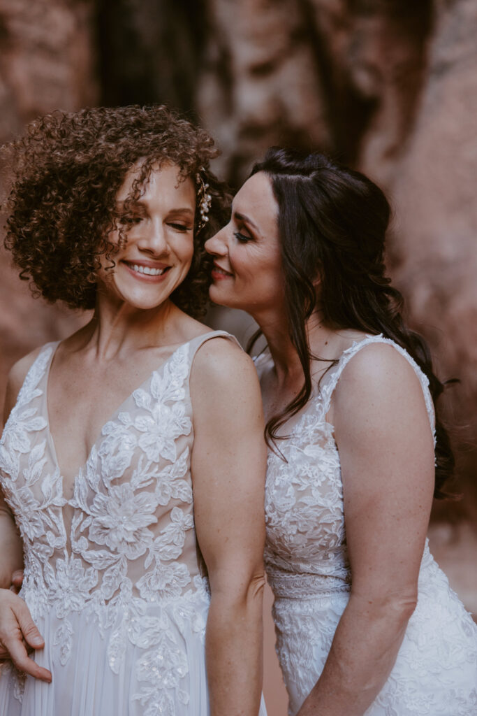 Rachel and Chrisie, Snow Canyon State Park, Ivins, Utah Bridals - Southern Utah Photographer, Emily Dawn Photo