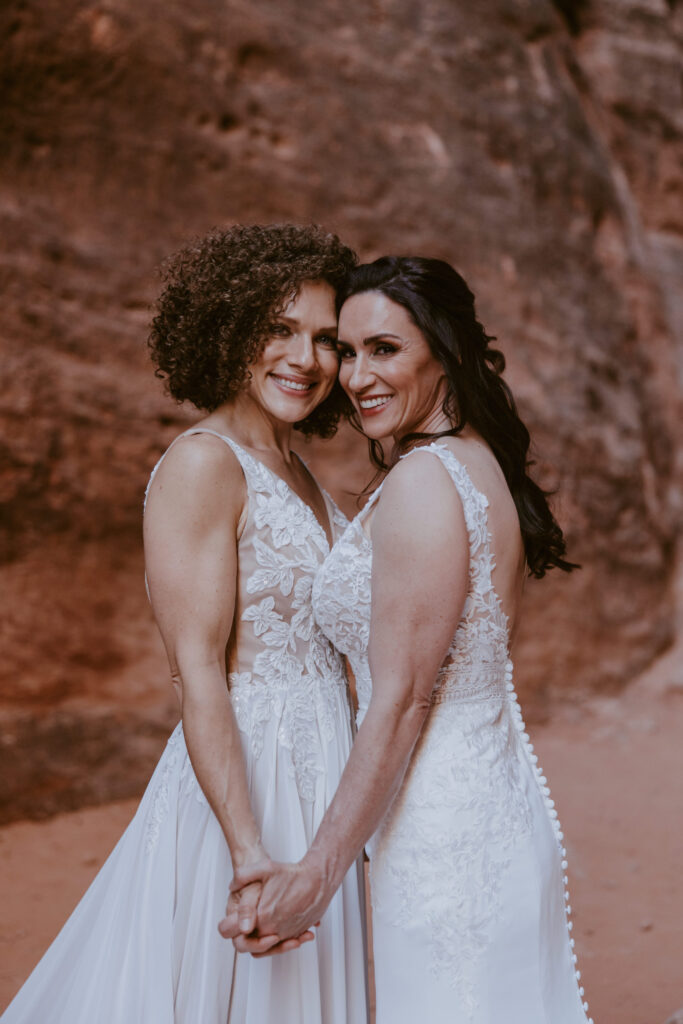 Rachel and Chrisie, Snow Canyon State Park, Ivins, Utah Bridals - Southern Utah Photographer, Emily Dawn Photo