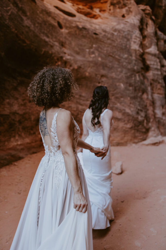 Rachel and Chrisie, Snow Canyon State Park, Ivins, Utah Bridals - Southern Utah Photographer, Emily Dawn Photo