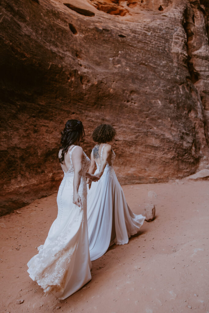 Rachel and Chrisie, Snow Canyon State Park, Ivins, Utah Bridals - Southern Utah Photographer, Emily Dawn Photo