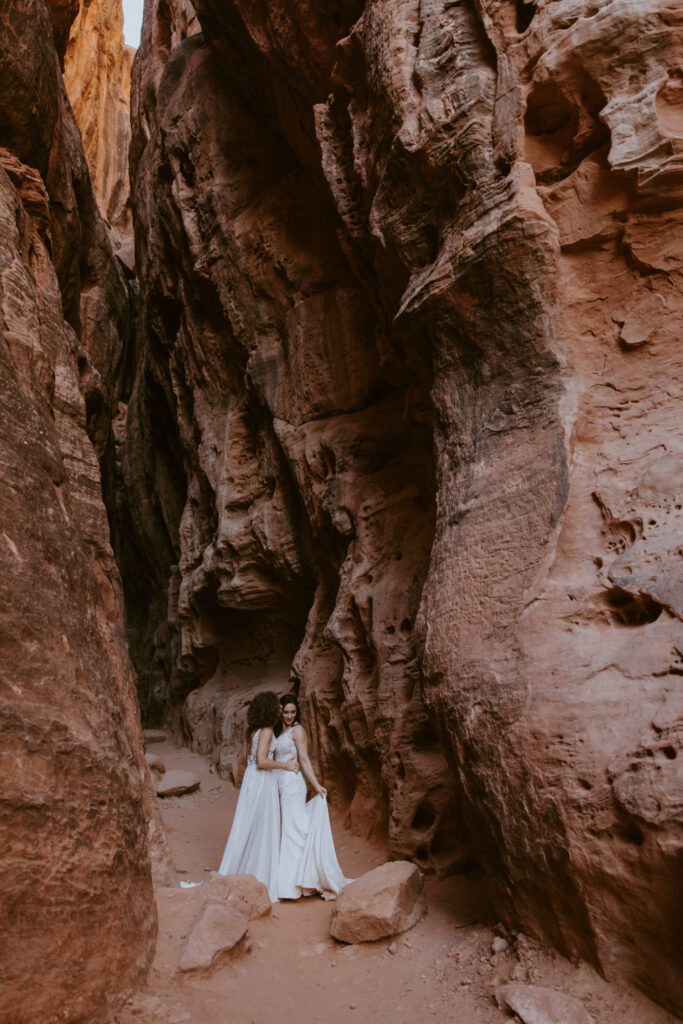 Rachel and Chrisie, Snow Canyon State Park, Ivins, Utah Bridals - Southern Utah Photographer, Emily Dawn Photo