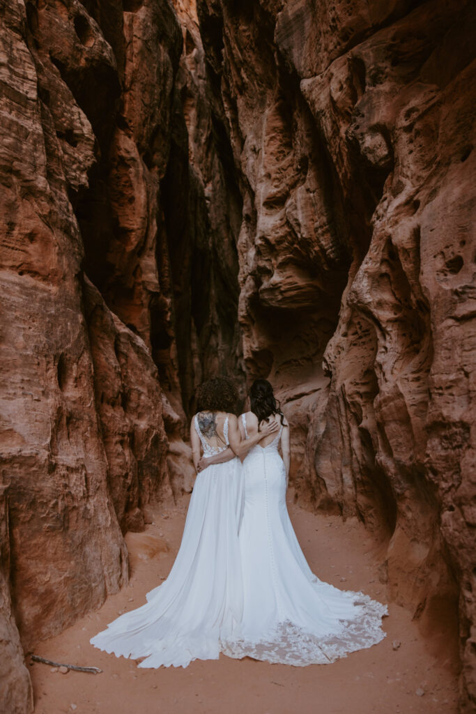 Rachel and Chrisie, Snow Canyon State Park, Ivins, Utah Bridals - Southern Utah Photographer, Emily Dawn Photo