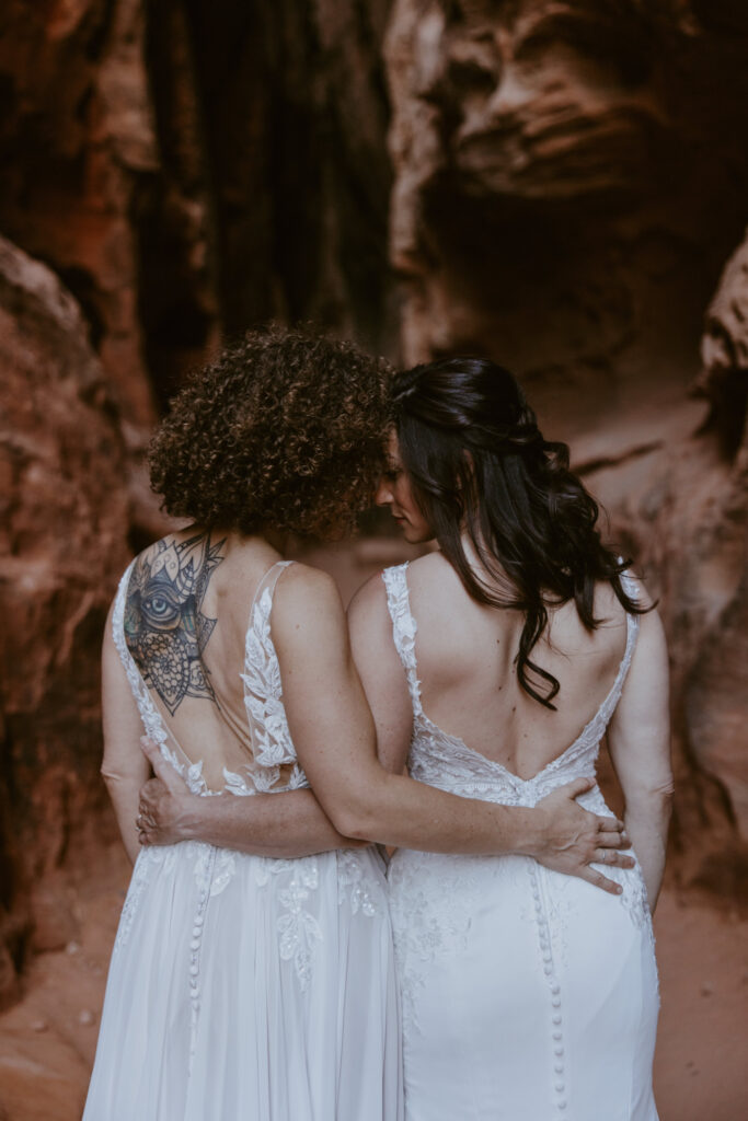 Rachel and Chrisie, Snow Canyon State Park, Ivins, Utah Bridals - Southern Utah Photographer, Emily Dawn Photo