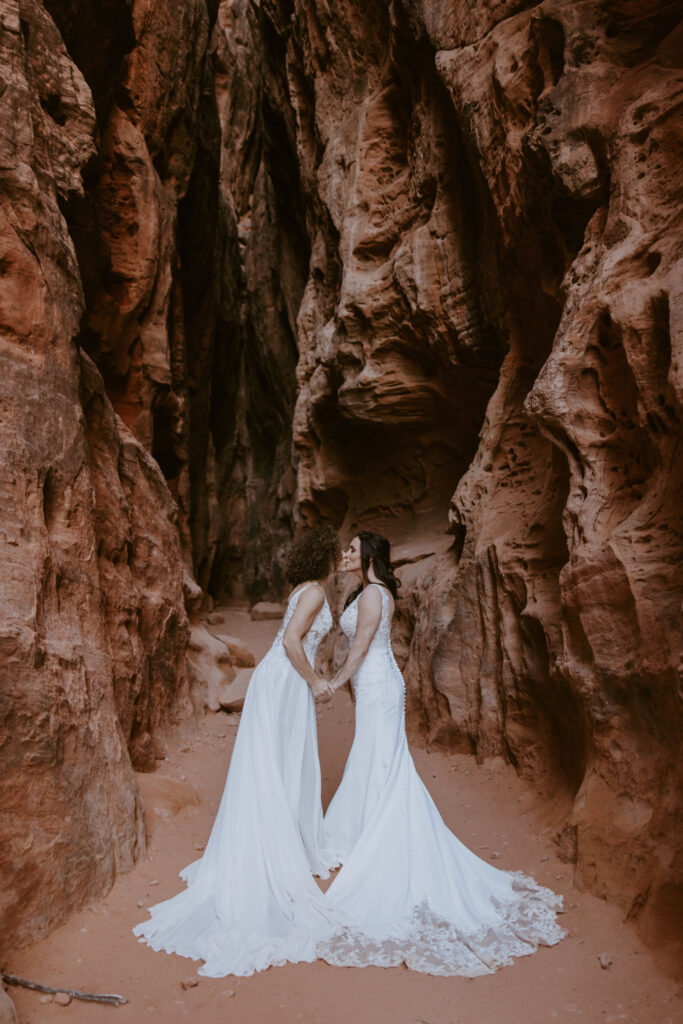 Rachel and Chrisie, Snow Canyon State Park, Ivins, Utah Bridals - Southern Utah Photographer, Emily Dawn Photo