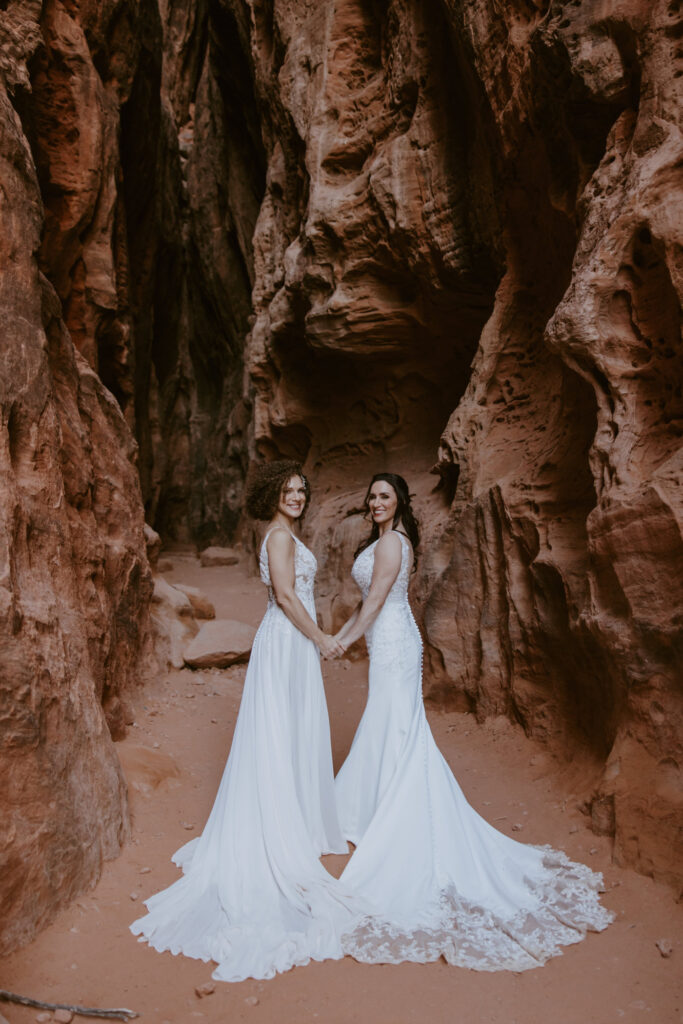 Rachel and Chrisie, Snow Canyon State Park, Ivins, Utah Bridals - Southern Utah Photographer, Emily Dawn Photo