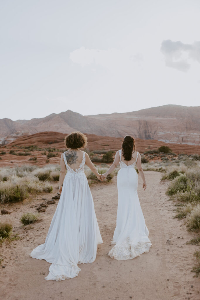 Rachel and Chrisie, Snow Canyon State Park, Ivins, Utah Bridals - Southern Utah Photographer, Emily Dawn Photo