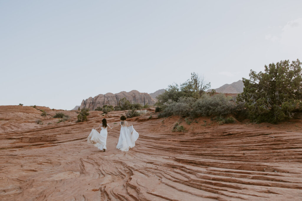 Rachel and Chrisie, Snow Canyon State Park, Ivins, Utah Bridals - Southern Utah Photographer, Emily Dawn Photo