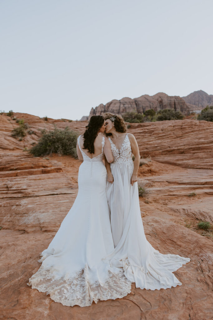 Rachel and Chrisie, Snow Canyon State Park, Ivins, Utah Bridals - Southern Utah Photographer, Emily Dawn Photo