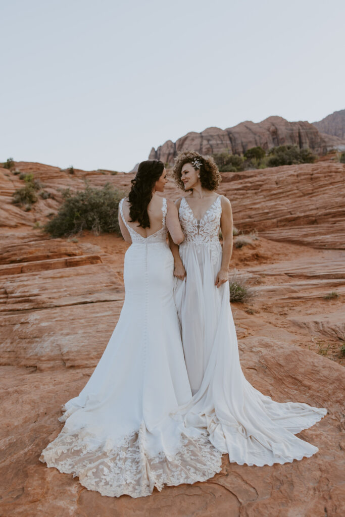 Rachel and Chrisie, Snow Canyon State Park, Ivins, Utah Bridals - Southern Utah Photographer, Emily Dawn Photo