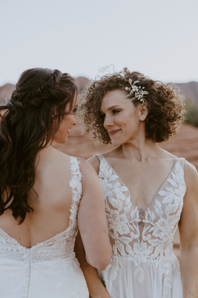 Rachel and Chrisie, Snow Canyon State Park, Ivins, Utah Bridals - Southern Utah Photographer, Emily Dawn Photo