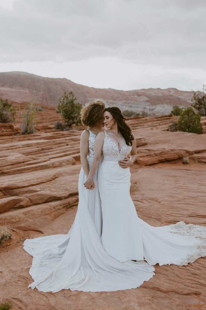 Rachel and Chrisie, Snow Canyon State Park, Ivins, Utah Bridals - Southern Utah Photographer, Emily Dawn Photo