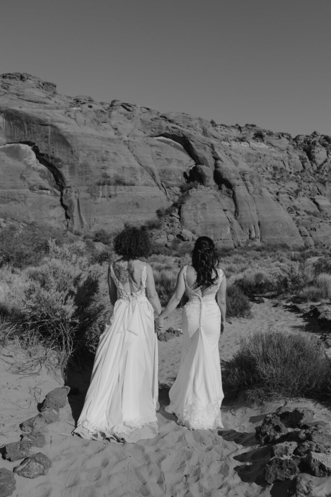 Rachel and Chrisie, Snow Canyon State Park, Ivins, Utah Bridals - Southern Utah Photographer, Emily Dawn Photo