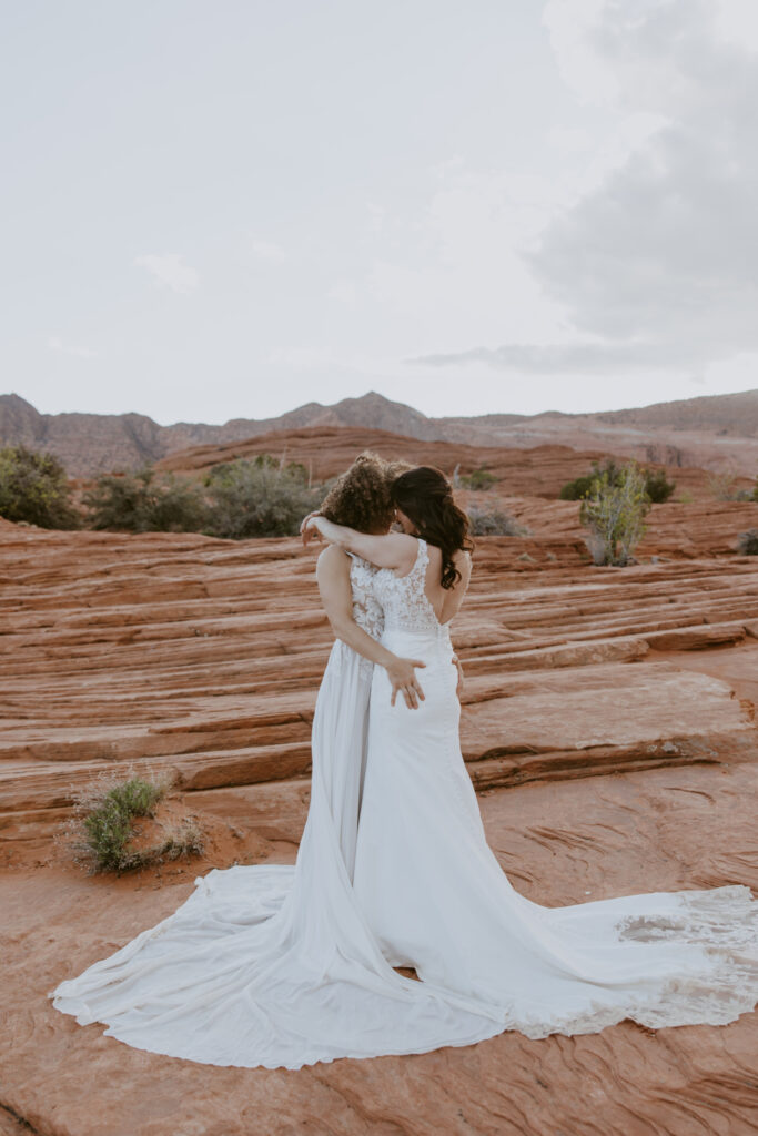 Rachel and Chrisie, Snow Canyon State Park, Ivins, Utah Bridals - Southern Utah Photographer, Emily Dawn Photo