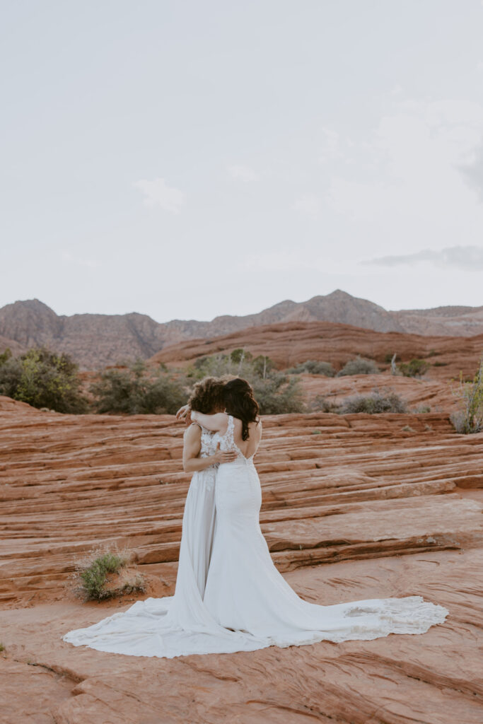 Rachel and Chrisie, Snow Canyon State Park, Ivins, Utah Bridals - Southern Utah Photographer, Emily Dawn Photo