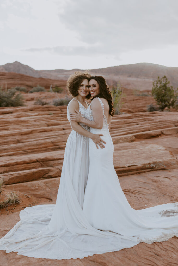 Rachel and Chrisie, Snow Canyon State Park, Ivins, Utah Bridals - Southern Utah Photographer, Emily Dawn Photo