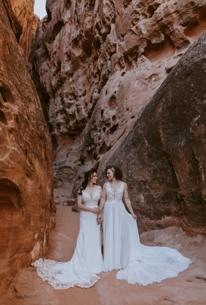 Rachel and Chrisie, Snow Canyon State Park, Ivins, Utah Bridals - Southern Utah Photographer, Emily Dawn Photo