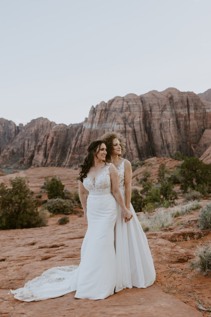 Rachel and Chrisie, Snow Canyon State Park, Ivins, Utah Bridals - Southern Utah Photographer, Emily Dawn Photo