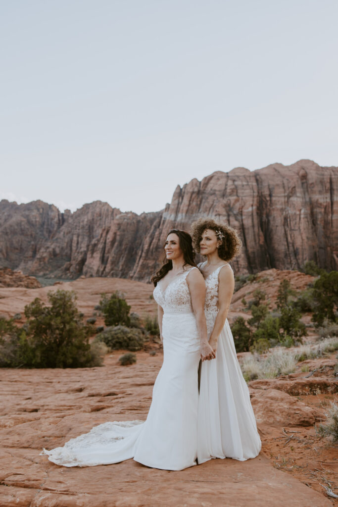 Rachel and Chrisie, Snow Canyon State Park, Ivins, Utah Bridals - Southern Utah Photographer, Emily Dawn Photo