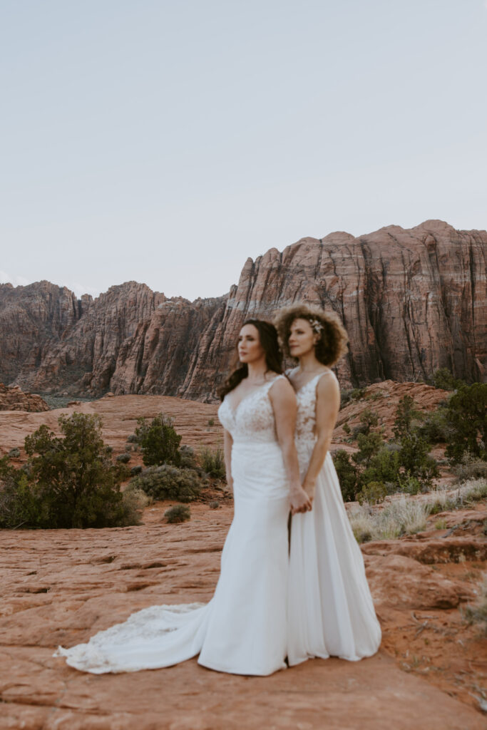 Rachel and Chrisie, Snow Canyon State Park, Ivins, Utah Bridals - Southern Utah Photographer, Emily Dawn Photo