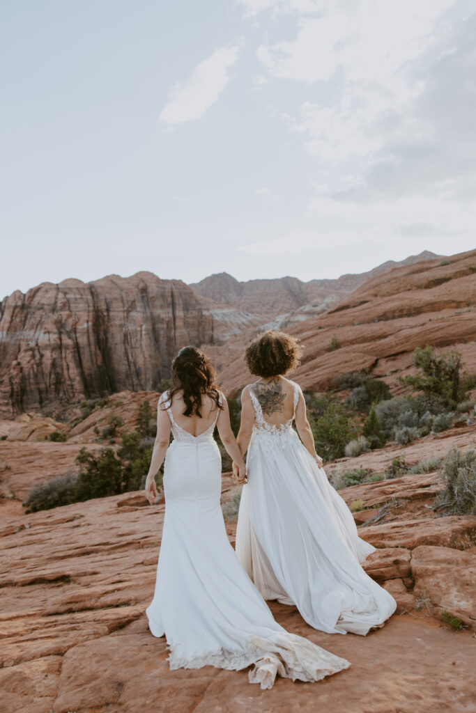 Rachel and Chrisie, Snow Canyon State Park, Ivins, Utah Bridals - Southern Utah Photographer, Emily Dawn Photo