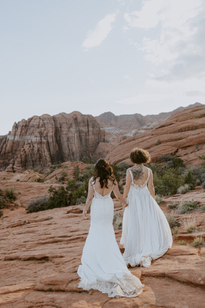 Rachel and Chrisie, Snow Canyon State Park, Ivins, Utah Bridals - Southern Utah Photographer, Emily Dawn Photo