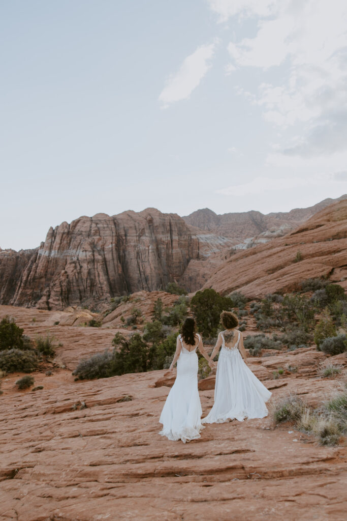 Rachel and Chrisie, Snow Canyon State Park, Ivins, Utah Bridals - Southern Utah Photographer, Emily Dawn Photo