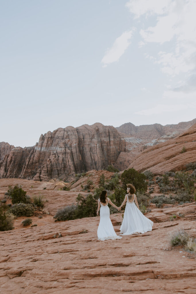 Rachel and Chrisie, Snow Canyon State Park, Ivins, Utah Bridals - Southern Utah Photographer, Emily Dawn Photo