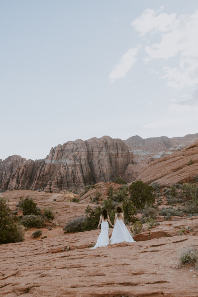 Rachel and Chrisie, Snow Canyon State Park, Ivins, Utah Bridals - Southern Utah Photographer, Emily Dawn Photo