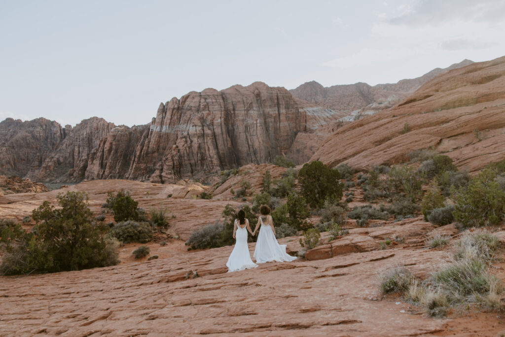 Rachel and Chrisie, Snow Canyon State Park, Ivins, Utah Bridals - Southern Utah Photographer, Emily Dawn Photo