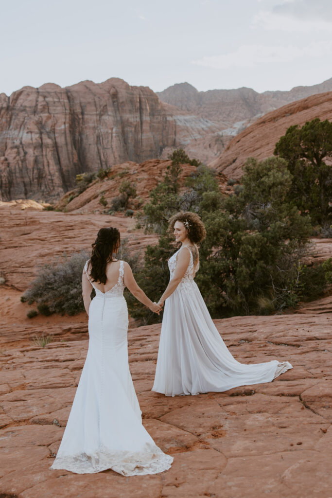 Rachel and Chrisie, Snow Canyon State Park, Ivins, Utah Bridals - Southern Utah Photographer, Emily Dawn Photo