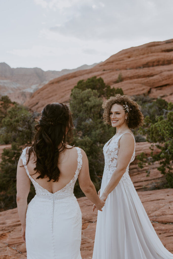 Rachel and Chrisie, Snow Canyon State Park, Ivins, Utah Bridals - Southern Utah Photographer, Emily Dawn Photo