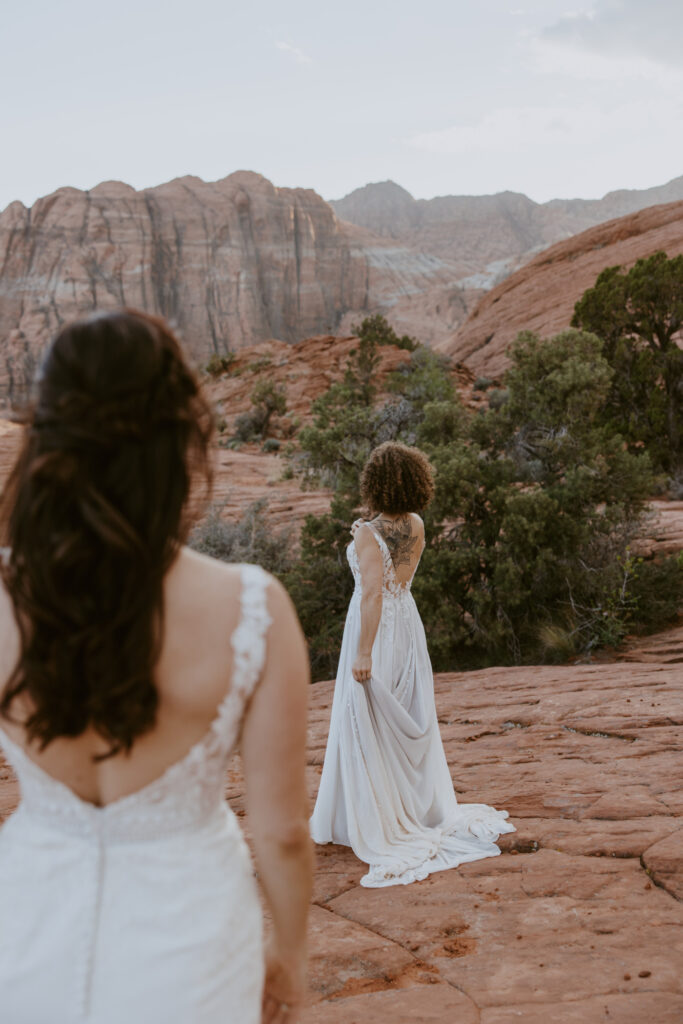 Rachel and Chrisie, Snow Canyon State Park, Ivins, Utah Bridals - Southern Utah Photographer, Emily Dawn Photo