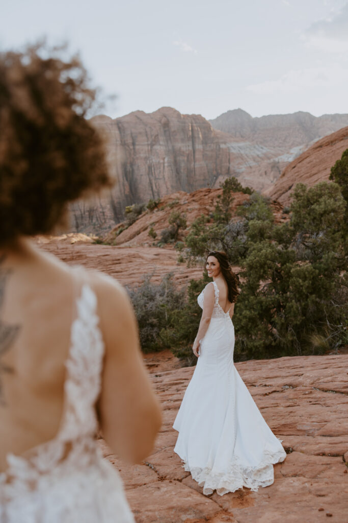 Rachel and Chrisie, Snow Canyon State Park, Ivins, Utah Bridals - Southern Utah Photographer, Emily Dawn Photo