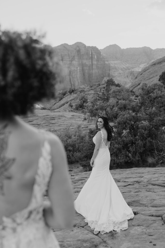 Rachel and Chrisie, Snow Canyon State Park, Ivins, Utah Bridals - Southern Utah Photographer, Emily Dawn Photo