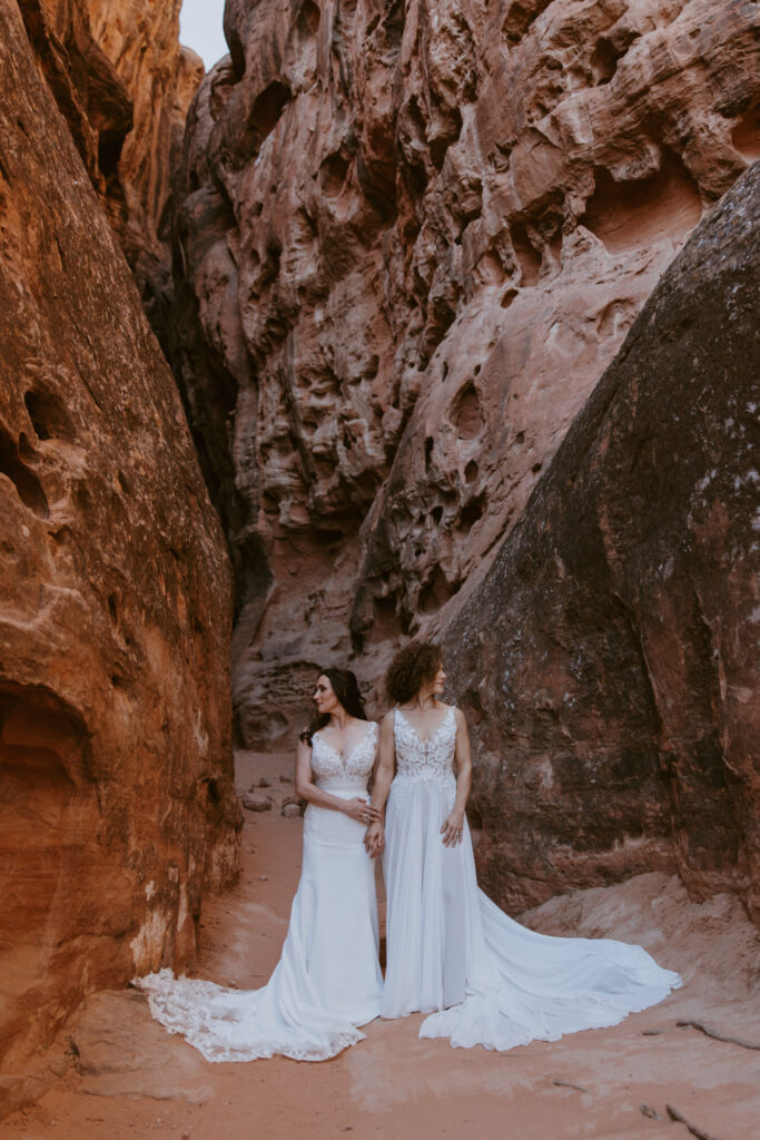 Rachel and Chrisie, Snow Canyon State Park, Ivins, Utah Bridals - Southern Utah Photographer, Emily Dawn Photo