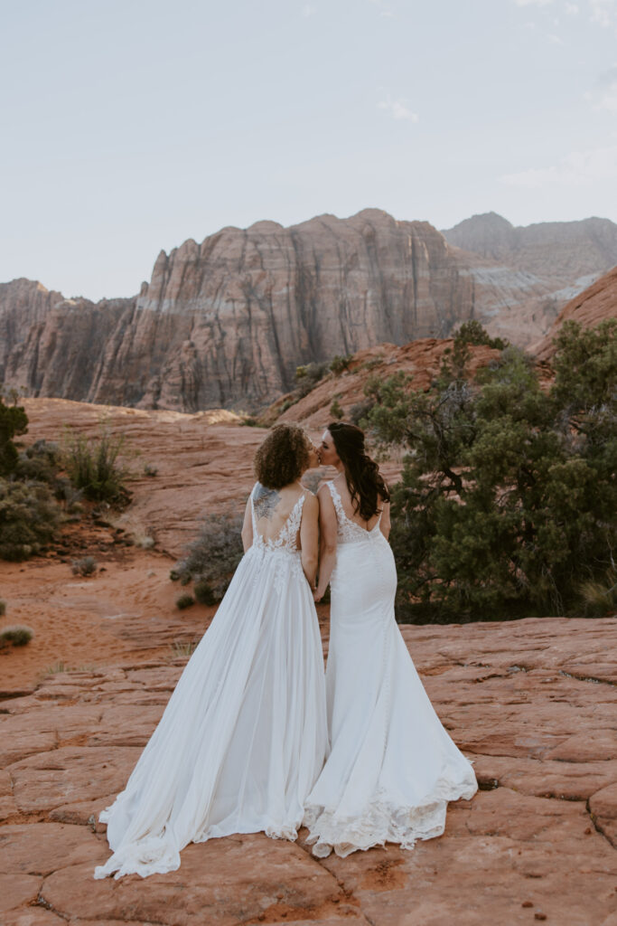 Rachel and Chrisie, Snow Canyon State Park, Ivins, Utah Bridals - Southern Utah Photographer, Emily Dawn Photo