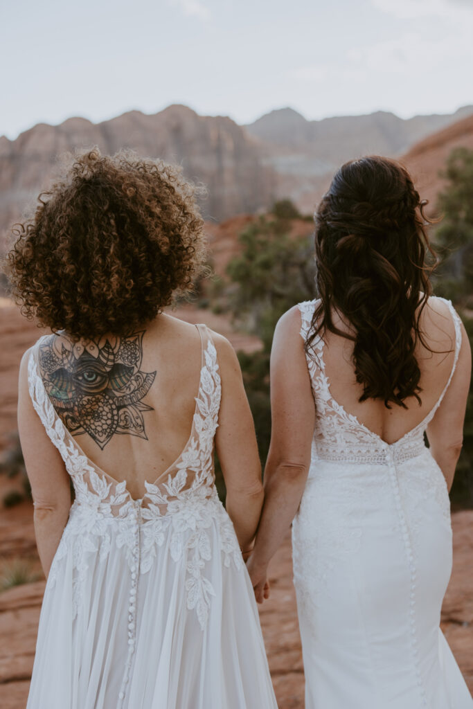 Rachel and Chrisie, Snow Canyon State Park, Ivins, Utah Bridals - Southern Utah Photographer, Emily Dawn Photo