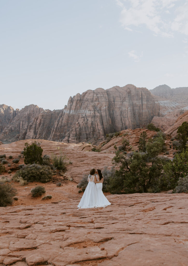 Rachel and Chrisie, Snow Canyon State Park, Ivins, Utah Bridals - Southern Utah Photographer, Emily Dawn Photo