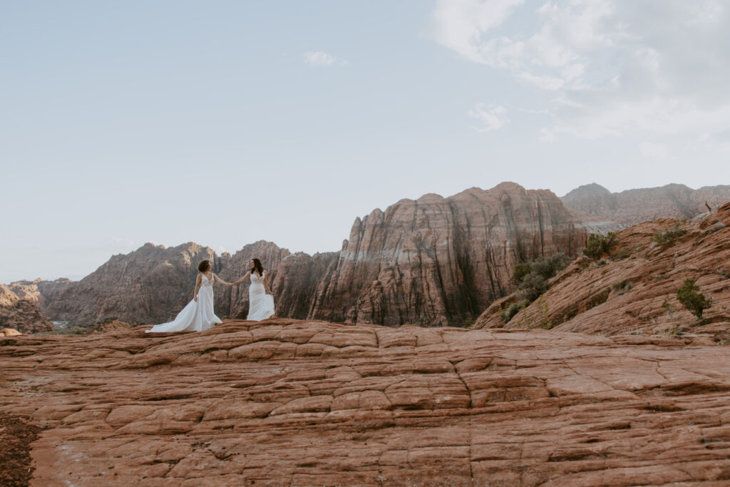 Rachel and Chrisie, Snow Canyon State Park, Ivins, Utah Bridals - Southern Utah Photographer, Emily Dawn Photo