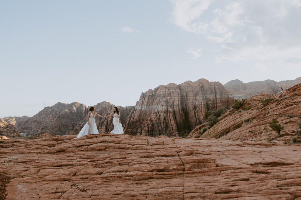 Rachel and Chrisie, Snow Canyon State Park, Ivins, Utah Bridals - Southern Utah Photographer, Emily Dawn Photo