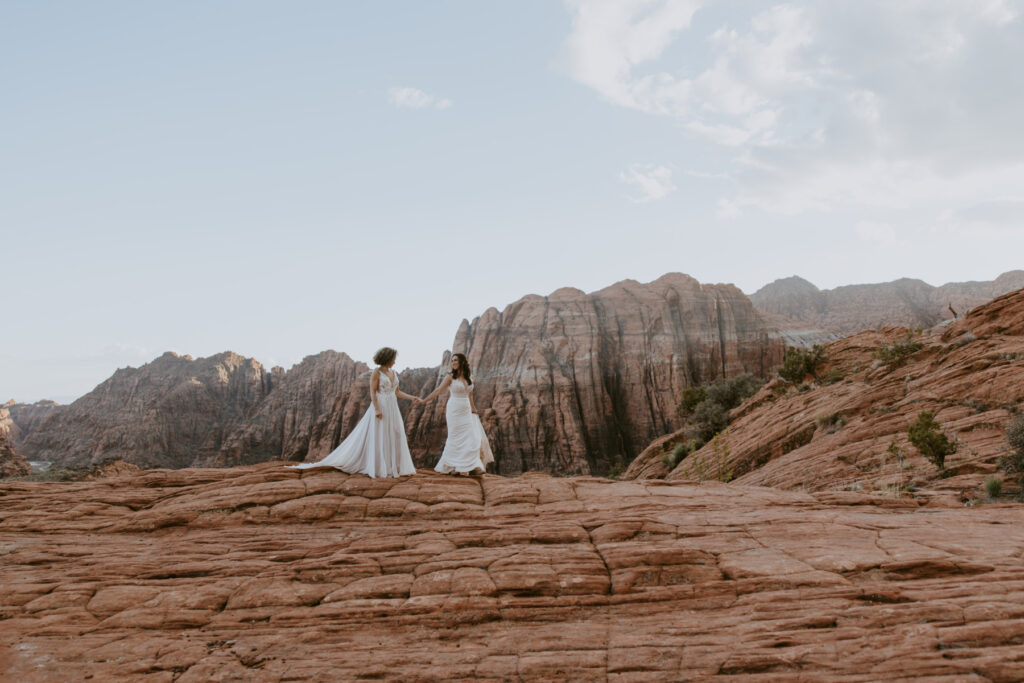 Rachel and Chrisie, Snow Canyon State Park, Ivins, Utah Bridals - Southern Utah Photographer, Emily Dawn Photo