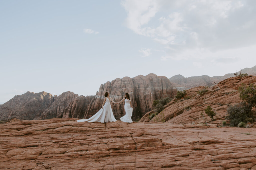 Rachel and Chrisie, Snow Canyon State Park, Ivins, Utah Bridals - Southern Utah Photographer, Emily Dawn Photo